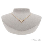 Kette mit Diamanten 40 5 cm 750 Gelbgold Vorschau