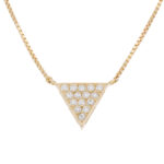 Kette mit Diamanten 40 5 cm 750 Gelbgold Vorschau