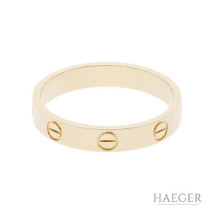 Cartier Love Ring Gr 58 Gelbgold Full Set