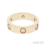 Cartier Love Ring mit Diamanten Gr 57 Gelbgold Vorschau