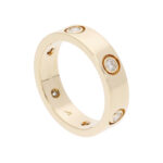Cartier Love Ring mit Diamanten Gr 57 Gelbgold Vorschau
