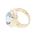 Ring mit Aquamarin Gr 56 Gelbgold Vorschau