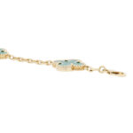 Van Cleef Arpels Vintage Alhambra Armband 17,5 cm Gelbgold Full Set Vorschau