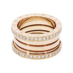 Bulgari Bzero1 Ring mit Diamanten Gr 52 750 Rosegold Vorschau