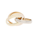 Cartier Trinity Ring Gr 46 750 Gold Tricolor Vorschau