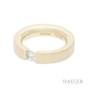 Niessing Ring mit Diamanten Gr 52 750 Gelbgold
