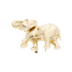 Cartier Elefant Brosche Gelbgold Vorschau