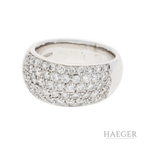 Wempe Ring Weissgold 18 mit Diamanten