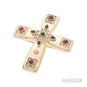 Cartier Brosche Gelbgold 18K