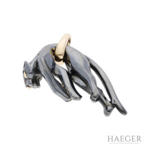 Cartier Panthere Anhänger Gelbgold Silver