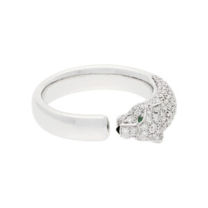 Cartier Panthere Ring Weissgold 18k mit Diamanten