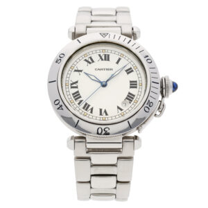 Cartier Pasha Uhr Stahl