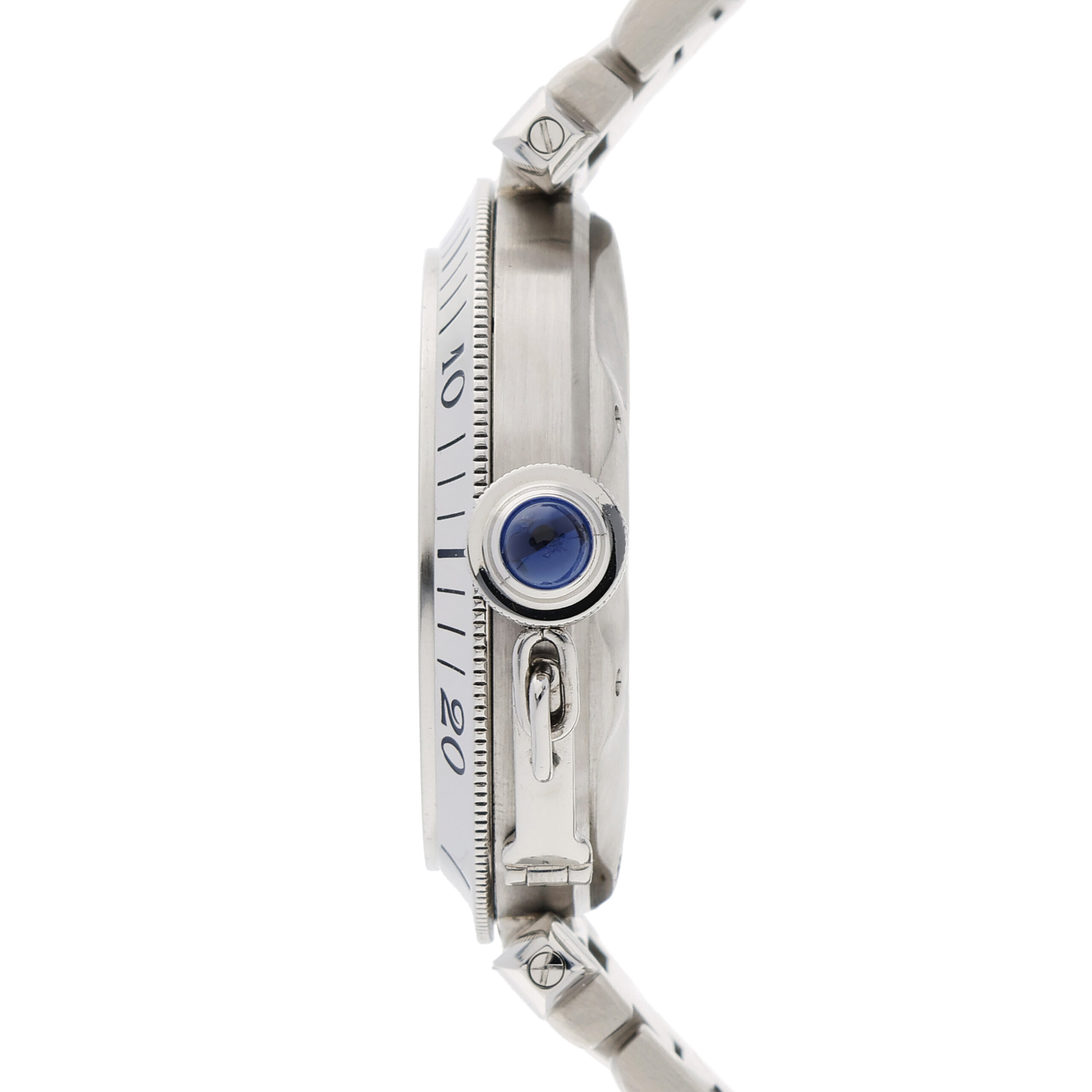 Cartier Pasha Uhr Stahl
