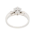 Verlobungsring Weissgold 18K mit Diamanten Vorschau