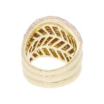 Ring mit diamanten Tricolor 18 Karat Vorschau