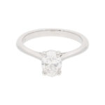 Ring Platin mit Diamant Vorschau