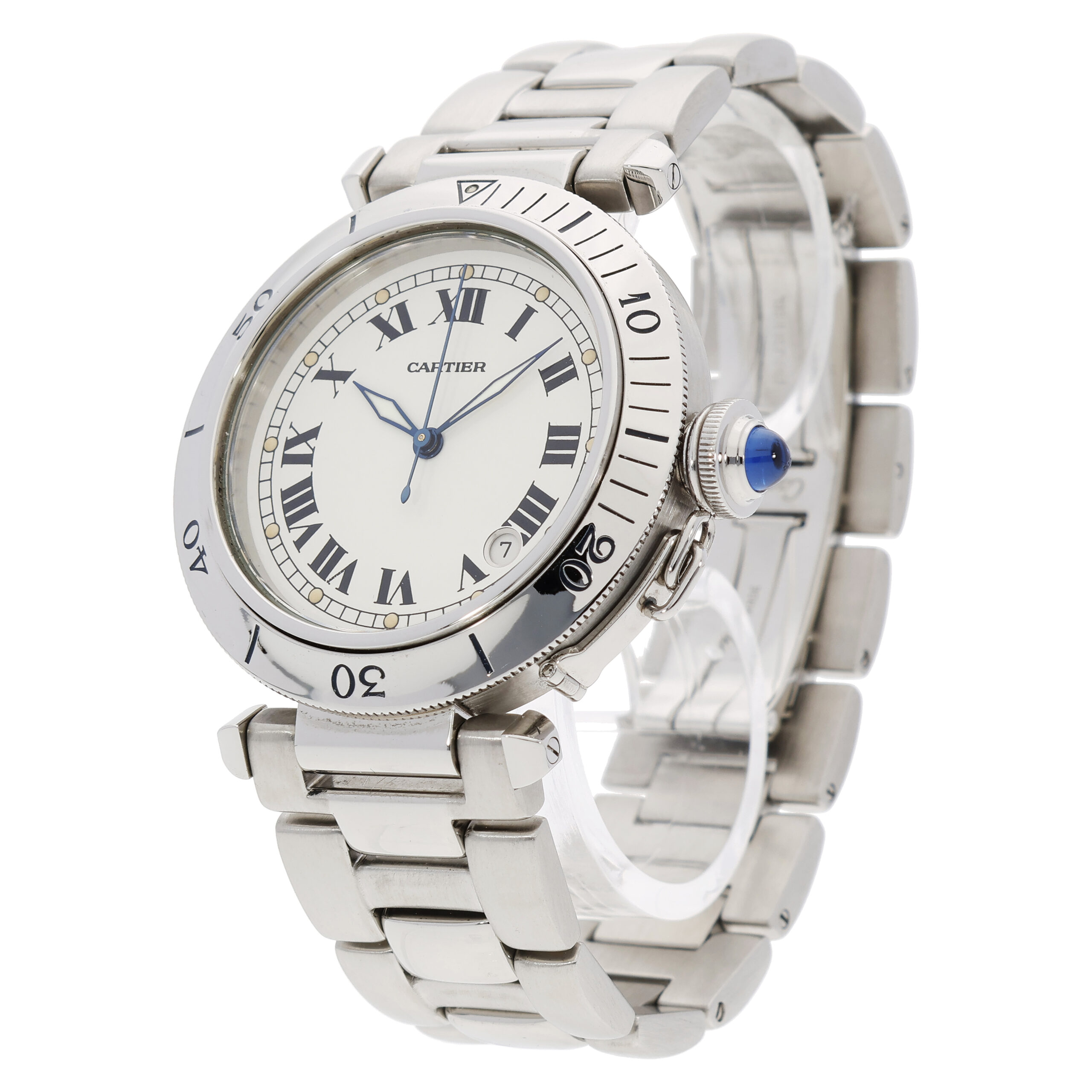 Cartier Pasha Uhr Stahl