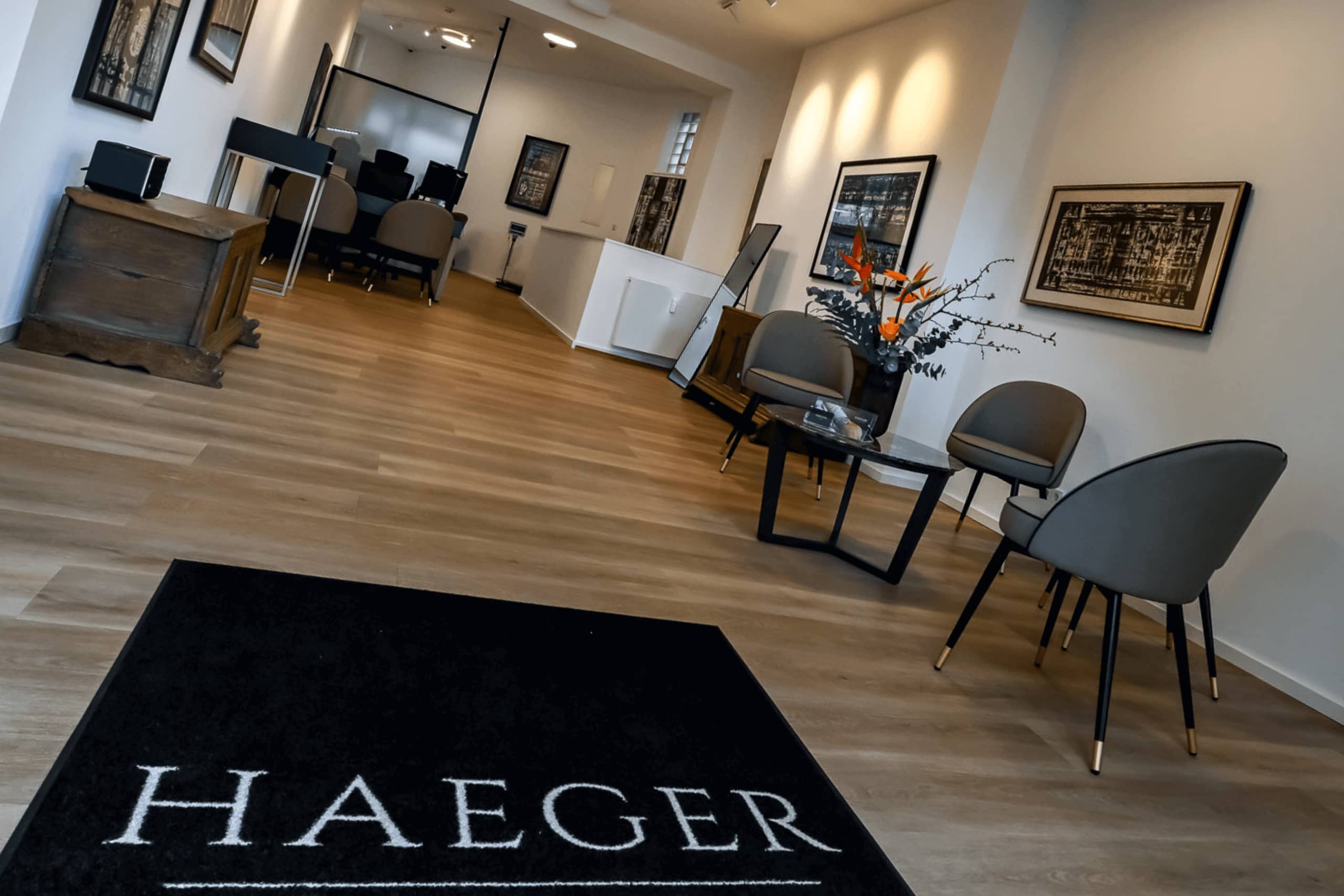 Standort Haeger Wiesbaden Empfangsbereich