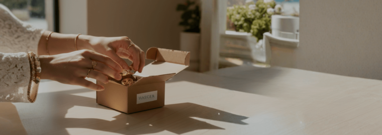 Paket Versand Schmuck